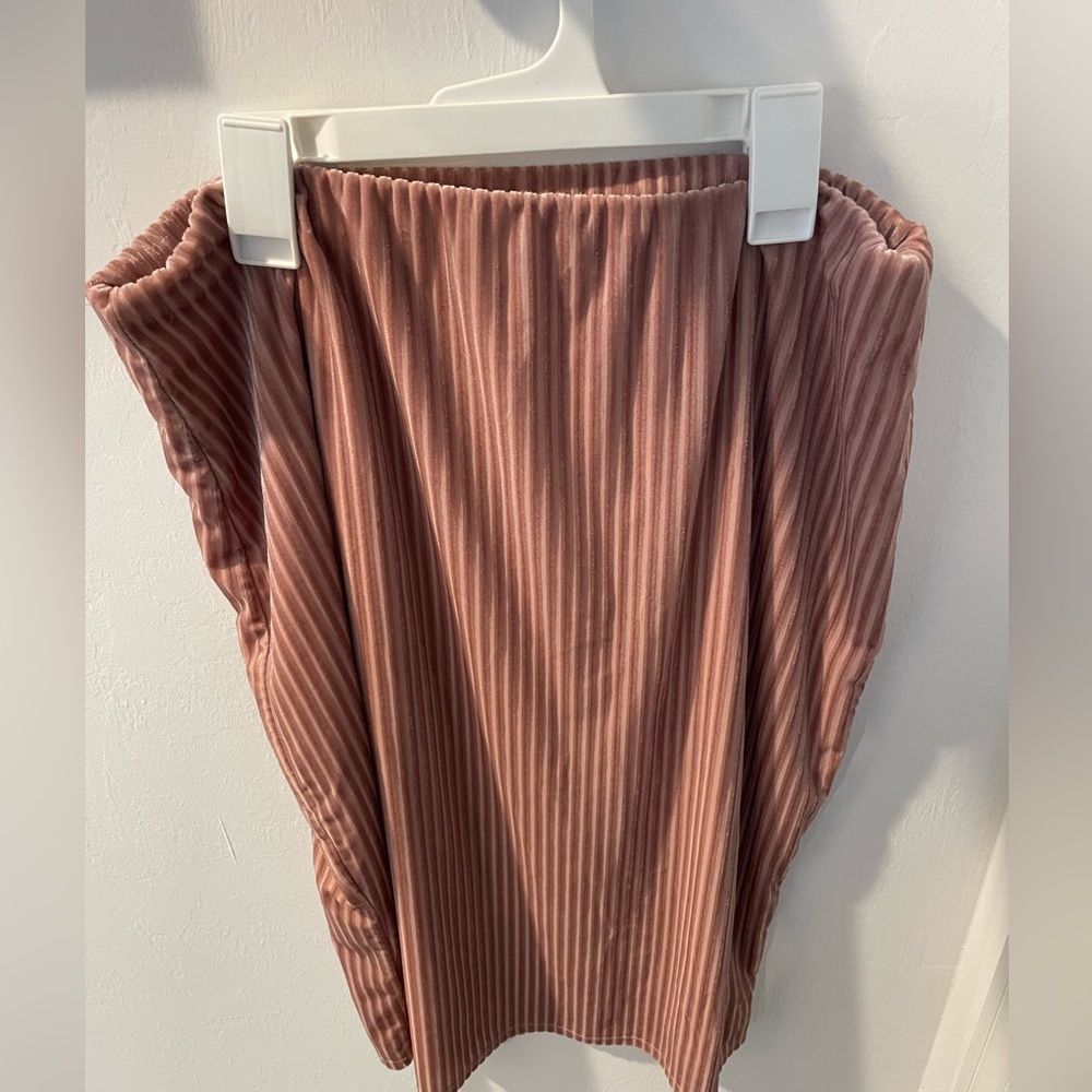 Velvet Skirt for Work